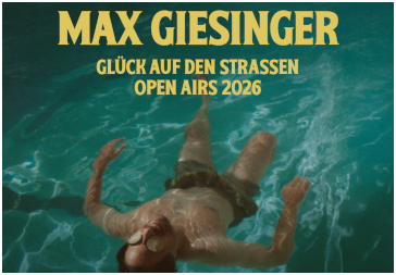 17.07.2026 - Chemnitz - MAX GIESINGER
